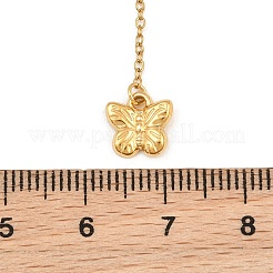 Collar largo en forma de mariposa con borla&nbsp;SA-CBA48C7-06G