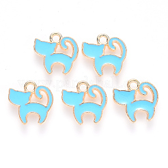Legierung Emaille Anhänger / charms&nbsp;ENAM-S121-031A