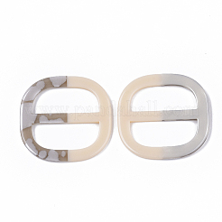 Boucles coulissantes en acrylique&nbsp;OACR-T020-032A