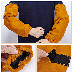 Manicotti per saldatura in pelle bovina&nbsp;AJEW-WH0609-243