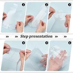Embalaje de regalo de caja de pvc de plástico transparente rectángulo&nbsp;CON-BC0007-11B