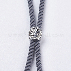 Fabricación de pulsera de hilo trenzado de nylon&nbsp;X-MAK-F018-07P-RS