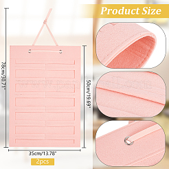 Haarklammer-Organizer-Halter zum Aufhängen aus Filz für Frauen und Mädchen&nbsp;AJEW-WH0083-89A-01A