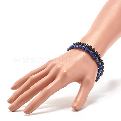 Perlen-Stretch-Armbänder-Set&nbsp;BJEW-JB07342