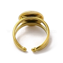 Supports de bague de manchette en acier inoxydable 304 avec placage ionique (IP)&nbsp;STAS-E202-02C-G