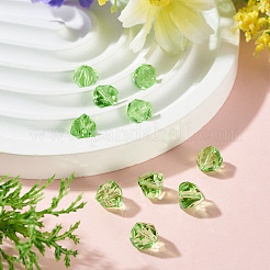 10 perle en verre imitation cristal autrichien&nbsp;GLAA-TADJ0001-11E