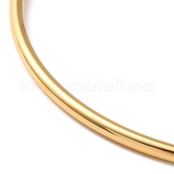 Bracelet simple et uni en acier inoxydable 304 avec placage ionique (IP) pour femme&nbsp;BJEW-F461-01A-G