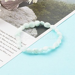 Natürliche Larimar-Stretch-Armbänder für Kinder&nbsp;BJEW-JB06250-08