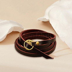 1 Stück Lederkordelarmbänder/Kettengürtel&nbsp;BJEW-CL0001-19