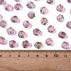 Perle di vetro trasparenti picasso&nbsp;SEED-Q039-04M