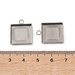 Cabochon pendenti in acciaio inossidabile 304&nbsp;STAS-Z201-02P-04