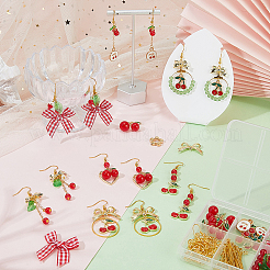 DIY-Kits zur Herstellung von Kirschohrringen&nbsp;DIY-SC0031-71