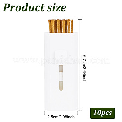 Brosses à poils en laiton&nbsp;TOOL-WH0134-94