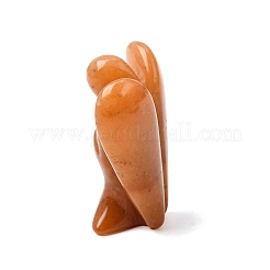 Engelsfigur aus natürlichem rotem Aventurin&nbsp;DJEW-N006-01A-35