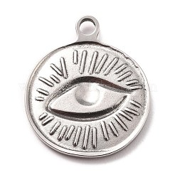Pendentifs en acier inoxydable 304 anti-ternissement&nbsp;STAS-B024-65P