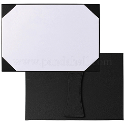 Schreibtisch-Präsentationsständer aus PU-Leder&nbsp;ODIS-WH20003-13B