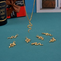 10pcs latón micro pavé colgantes de circonita cúbica&nbsp;ZIRC-SZ0002-98