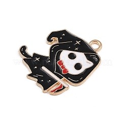 Pendenti smaltati in lega di halloween&nbsp;FIND-I052-01KCG-01
