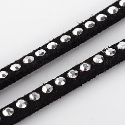 Rivet faux de cordon en daim&nbsp;LW-M001-08