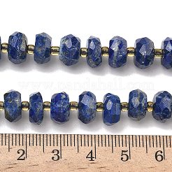 Natürlicher Lapislazuli Perlenstränge&nbsp;G-L642-J08-01