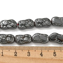 Non magnetici perle ematite sintetico fili&nbsp;G-I365-04