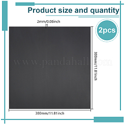 Quadratische PVC-Schaumplatte&nbsp;AJEW-WH0534-86C