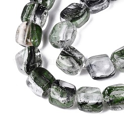 Chapelets de perles vernissées manuelles&nbsp;LA-N046-01E