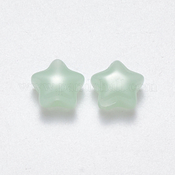Nachahmung Jade Glasperlen&nbsp;GLAA-R211-04-B02