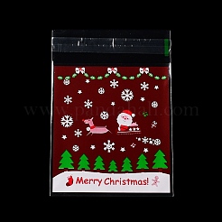 Backbeutel aus Kunststoff mit Weihnachtsmotiv&nbsp;OPP-Q004-03F