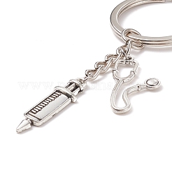 Échomètre en alliage avec porte-clés pendentif injecteur&nbsp;KEYC-JKC00366