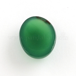 Natürlichen grünen Achat-Edelstein-Cabochons&nbsp;G-R270-20