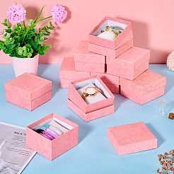 Cajas de regalo de joyería de papel rectangular&nbsp;CON-TAC0010-91D