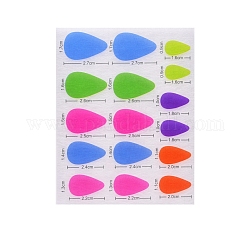 Fiberglass, For Nail Extension, For Nail Art Accessories, Mixed Color, 15.6x9.6mm, about 2pcs/bag