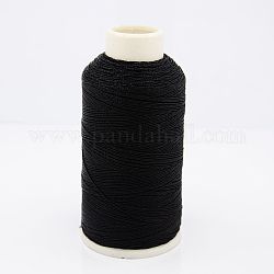 Metallic Thread, 12-Ply, Black, 1mm, about 196.85 yards(180m)/roll
