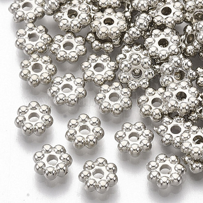 Placage de perles d'espacement en plastique ABS&nbsp;KY-T019-01A-1