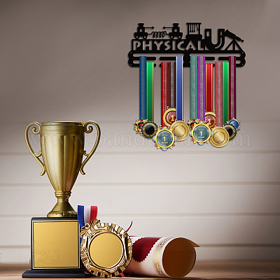 Affichage de crochet de médaille et porte - trophée avec crochet, support  de médaille de ruban mural