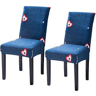 Stuhlhusse aus Polyester-Stretch&nbsp;AJEW-WH20816-019A-1