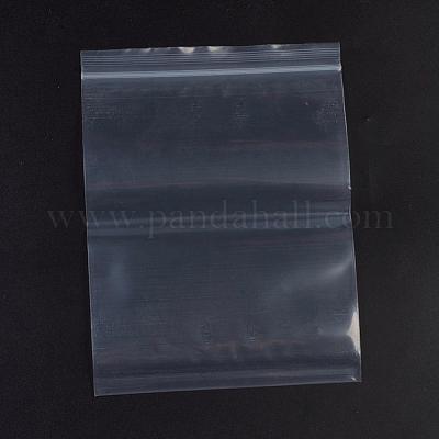 New Whole lot Ziplock Poly Bags Clear Plastic Bags For Jewelry
