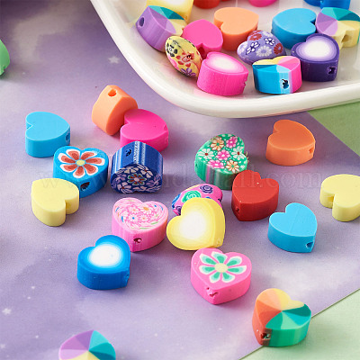 Perles en pâte polymère manuel&nbsp;CLAY-TA0001-11-1