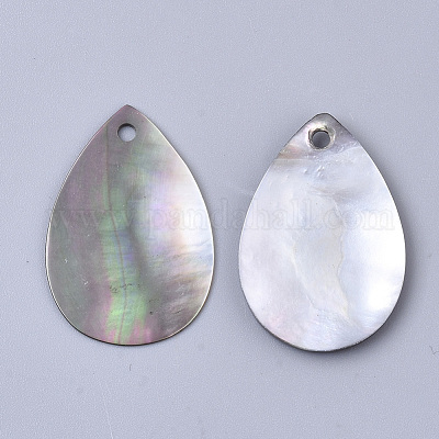 Pendentifs de coquille noire&nbsp;SSHEL-S251-35C-1