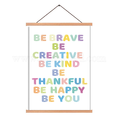 Quadro appeso in cotone e lino&nbsp;HJEW-WH0025-002-1
