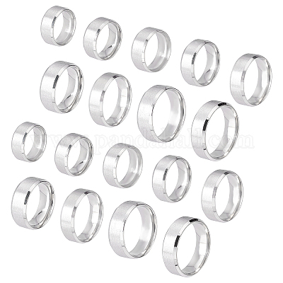  UNICRAFTALE 60pcs 3 Colors Oval Linking Rings 13mm