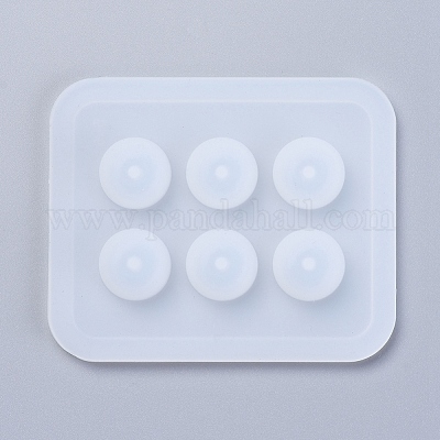 9/12/16mm Beads Silicone Mold Square Oval Shape Bead Epoxy Resin