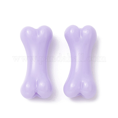 Uv placcato perline di acrilico&nbsp;X-PACR-R249-02-1