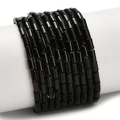 Natürlichen Obsidian Perlen Stränge&nbsp;G-P600-B04-01-1
