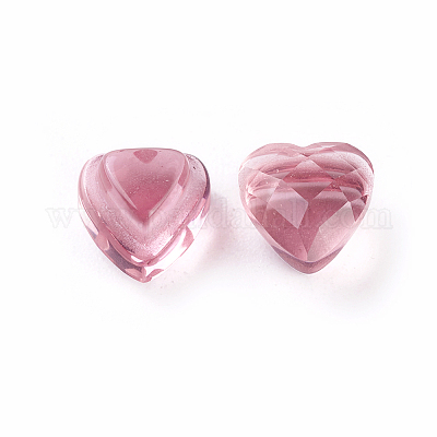Cabochons en verre à facettes&nbsp;GLAA-F099-04-1