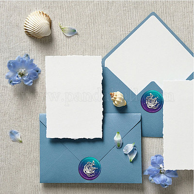 Tampon Sceau De Cire Chat 30mm - Manche Bois Et Tête Laiton Amovible Pour Invitations