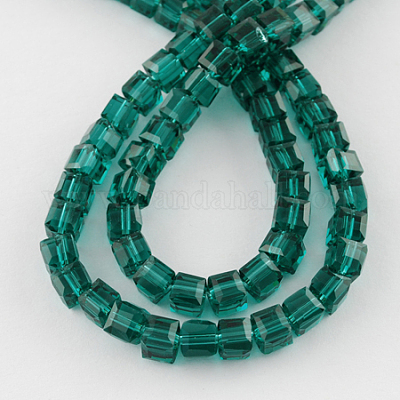 Chapelets de perles en verre&nbsp;GLAA-R041-6x6mm-15-1