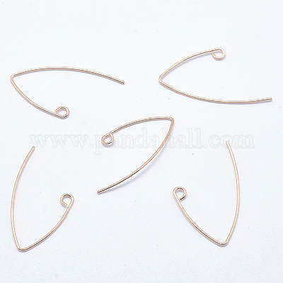 Pendientes de latón&nbsp;KK-K197-60RG-1