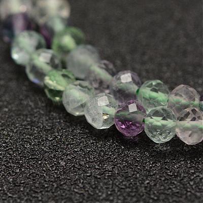 Natürlichen Fluorit Perlen Stränge&nbsp;G-F460-16-1